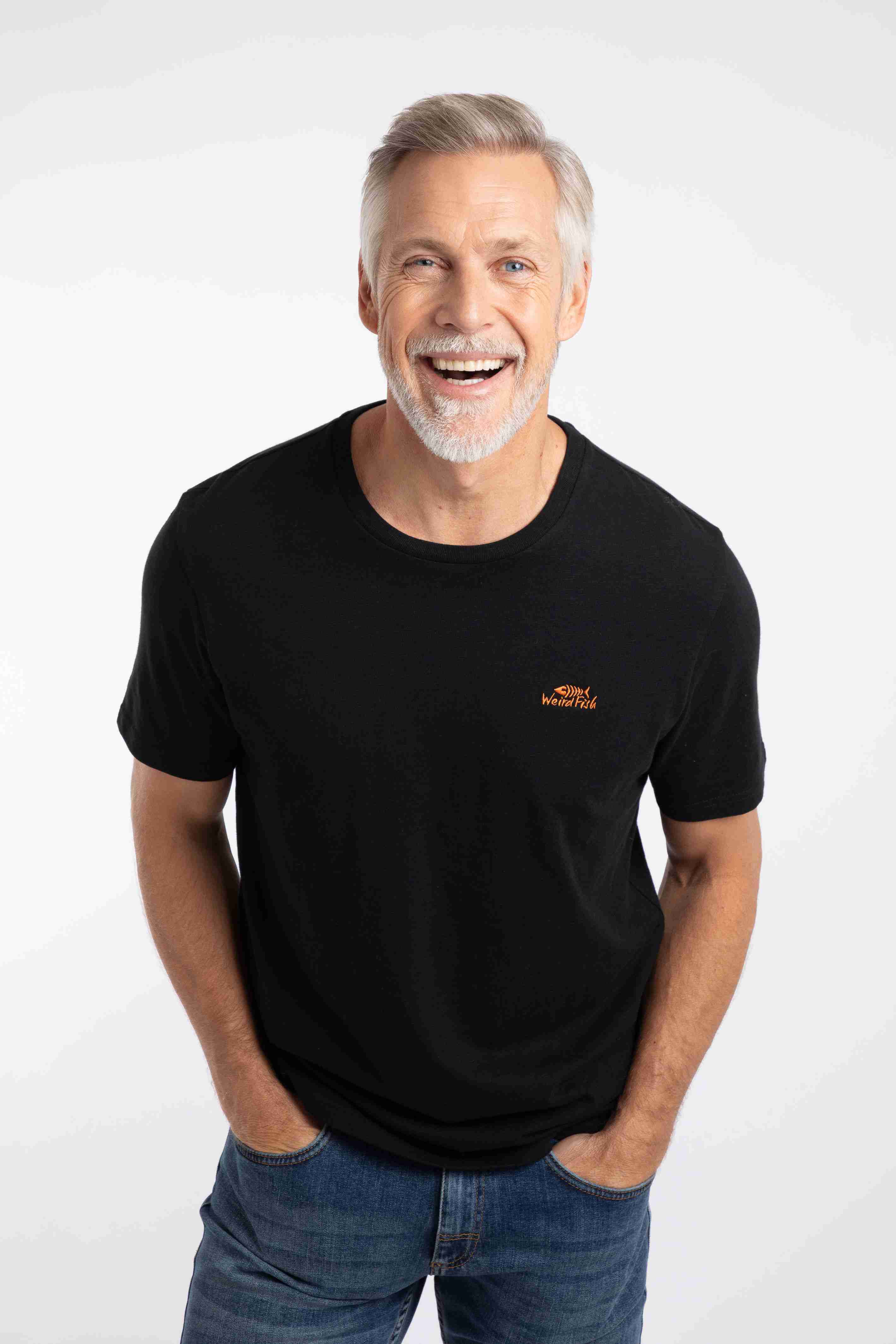 Fished Branded T-Shirt Black