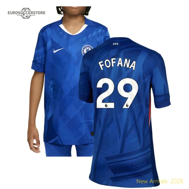 Chelsea Kids Kid-approved Fofana Jersey 2025-2026 Lightweight
