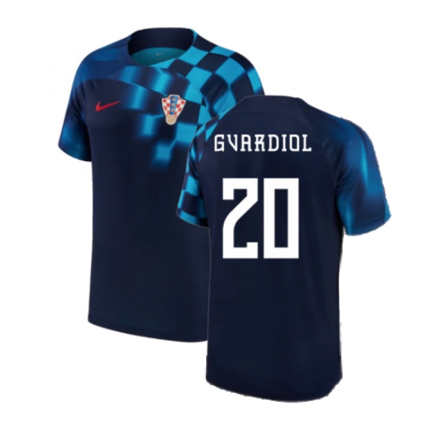 Premium 2022-2023 Croatia Away Kit (Gvardiol 20)
