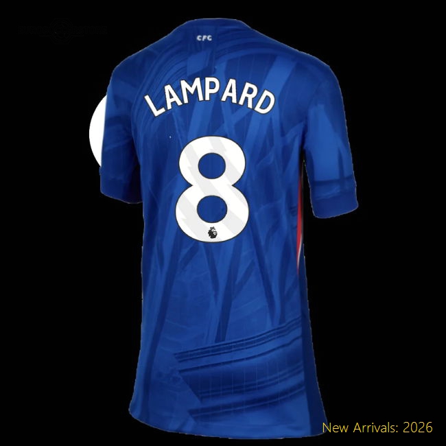 Non-toxic Kids Chelsea Lampard Jersey 2025-2026 Easy-care