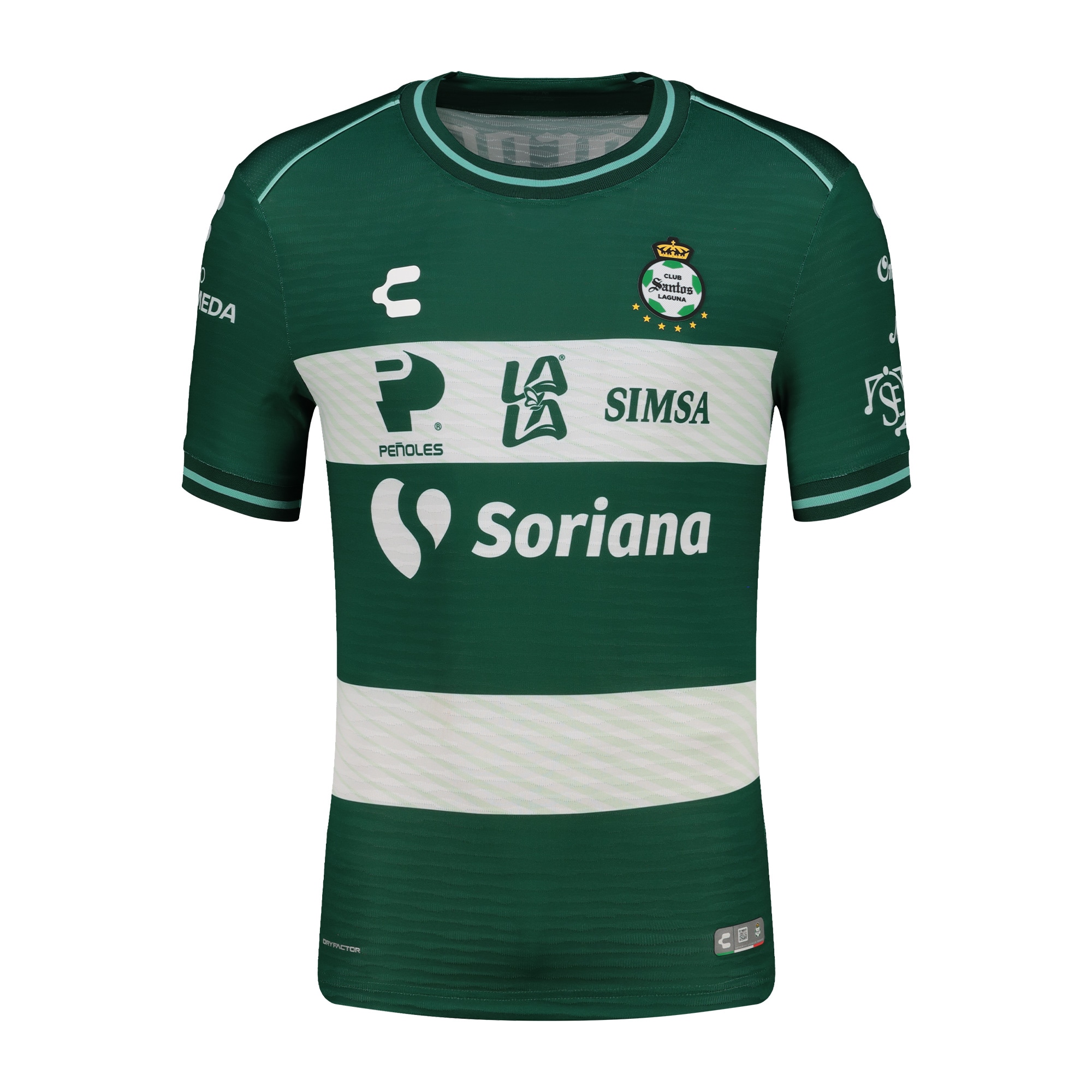 [SJH] Santos Laguna Charly 2026/27 Home Authentic Jersey - Green