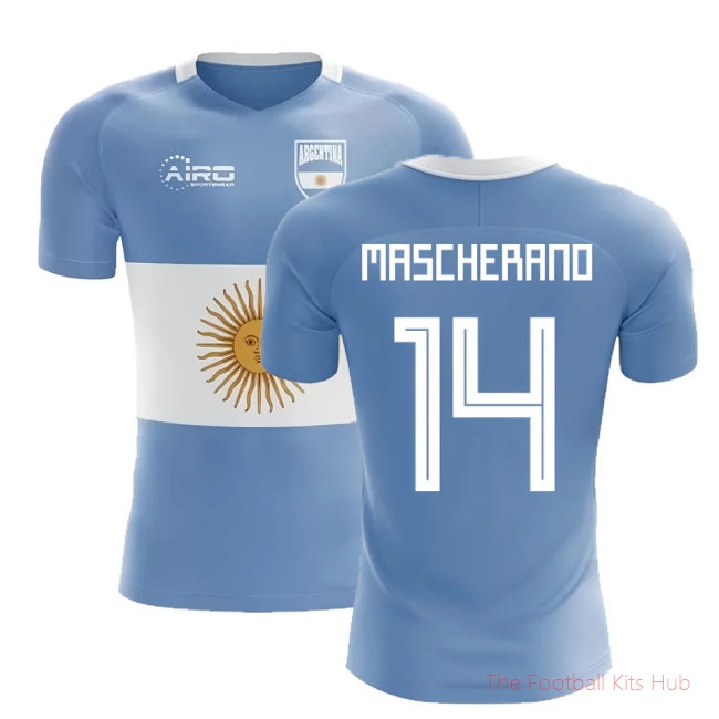 [EFS] 2025/26 Argentina Flag Football Shirt (Mascherano 14)