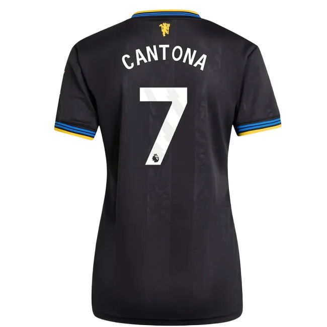 Authentic Football Man Utd Authentic Third Shirt Womens Cantona #7...