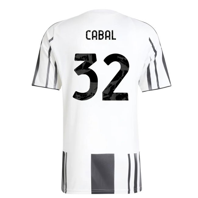 2025-2026 Juventus Home Fashionable Shirt (Cabal 32) UV Protection