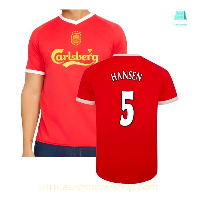2001-2003 Liverpool Retro Euro Home Shirt (Hansen 5)