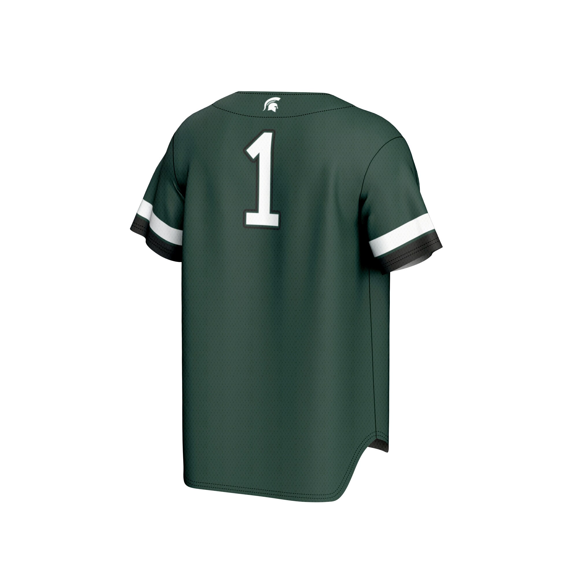 [NJP] Michigan State Spartans GameDay Greats Unisex Lightweight Collegiate Baseball Fashion Jersey - Green