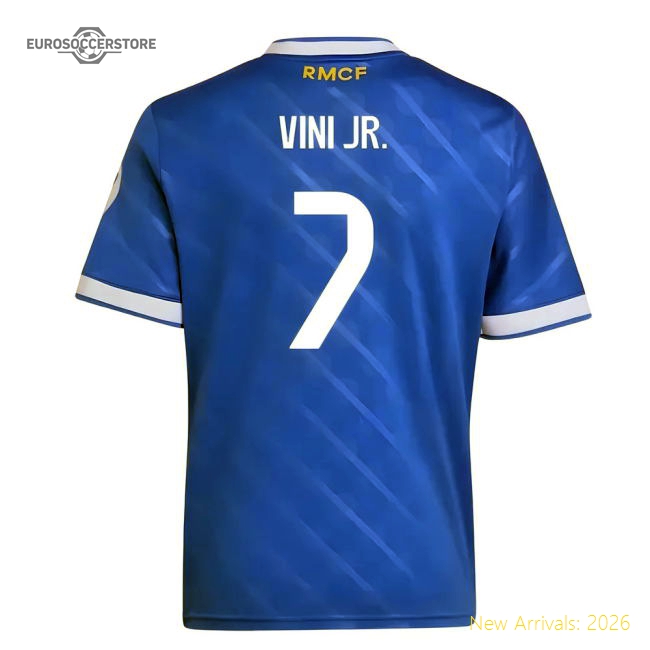 High-end Real Madrid Third Kids) (vini Jr. Jersey Comfortable