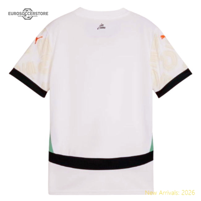 Ivory Coast Away Kit 2024-2025 Supporter Edition Jersey