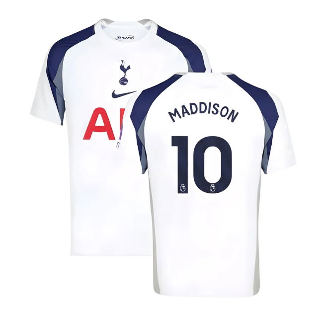 2025-2026 Tottenham Hotspur Home Jersey (Maddison 10)