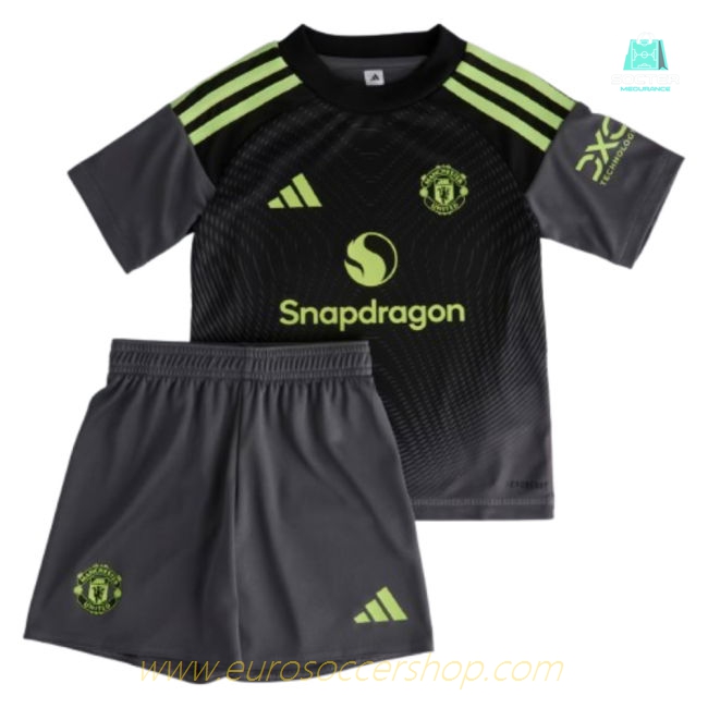 2025-2026 Man Utd Home Goalkeeper Mini Kit (Van Der Sar 1)