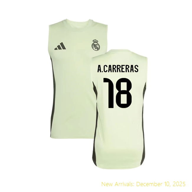 2025-2026 RM Real Madrid Sleeveless Training Professional Jersey