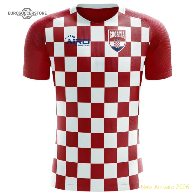 Croatia 2025-2026 Official Regular Jersey - Contemporary