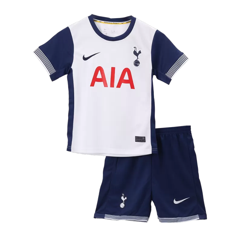 Tottenham Hotspur Kids Home Soccer Jersey 2024/25 (Jersey+Shorts)Authe
