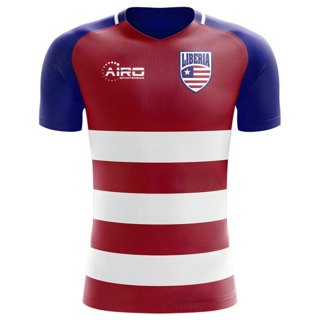 Aero-Dynamic 2025-2026 Liberia Home Concept Football Shirt - Womens