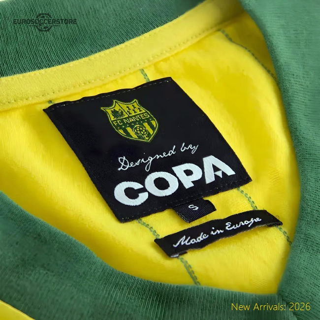 FC Nantes COPA 1982 - 83 Retro Football Shirt
