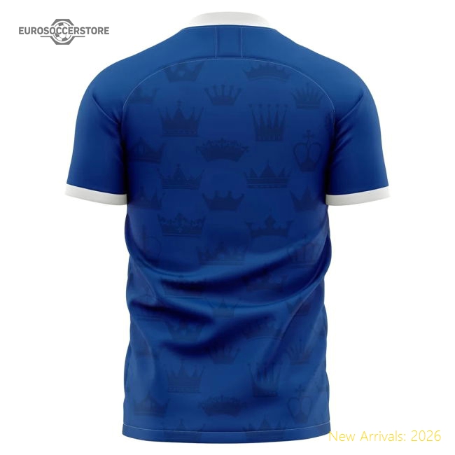 2025-2026 Real Oviedo Home Concept Football Shirt - Womens