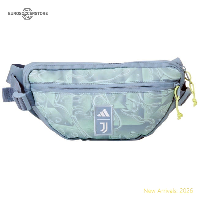 Trending High-Quality 2025-2026 Juventus Waist Bag (Ash Blue)