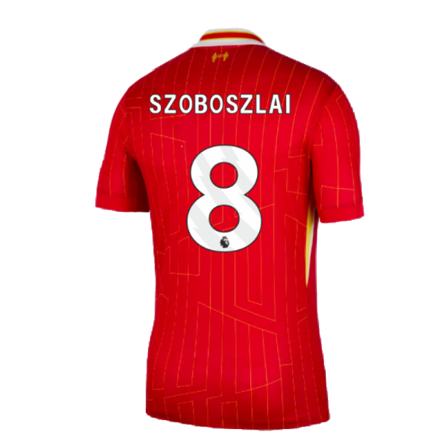 2024-2025 Liverpool Shirt (Szoboszlai 8) (Szoboszlai 8)