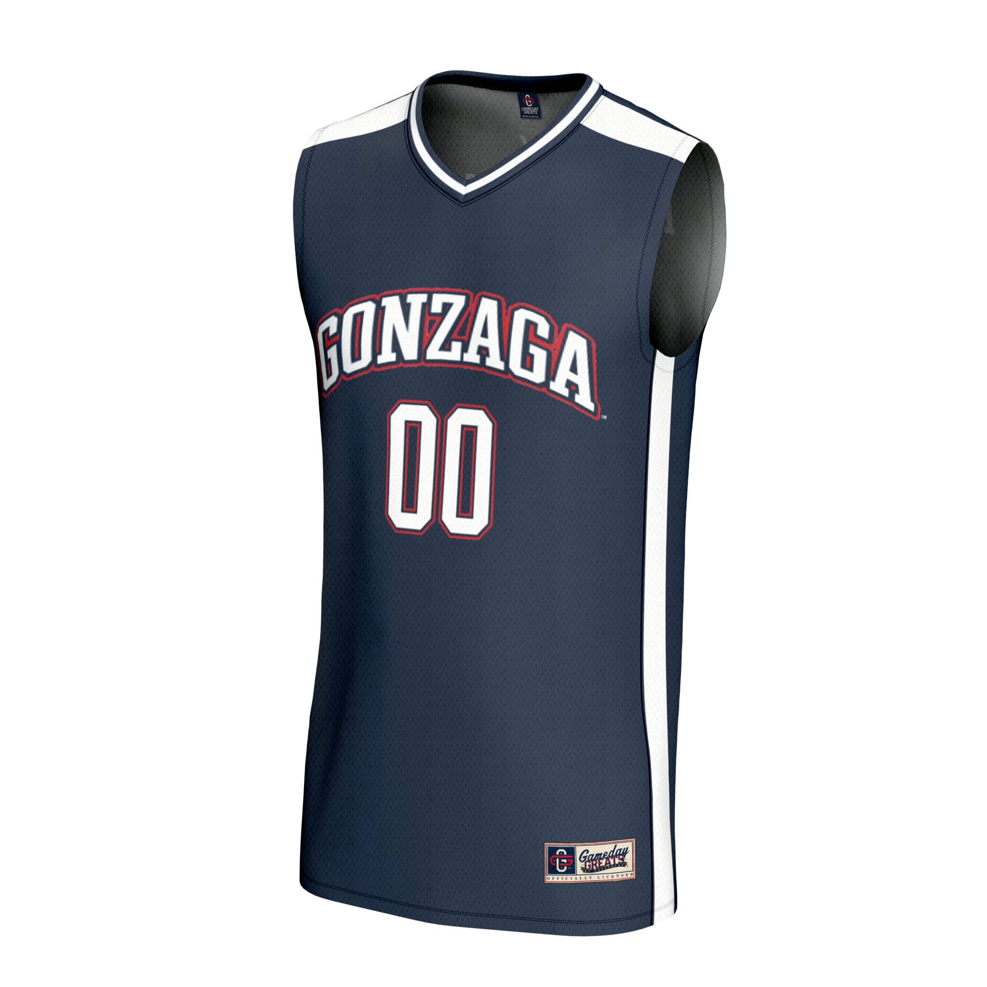 Gonzaga Bulldogs GameDay Greats Unisex Lightweight Collegiate Men's Basketball NIL Pick-A-Player Fashion Jersey - Navy