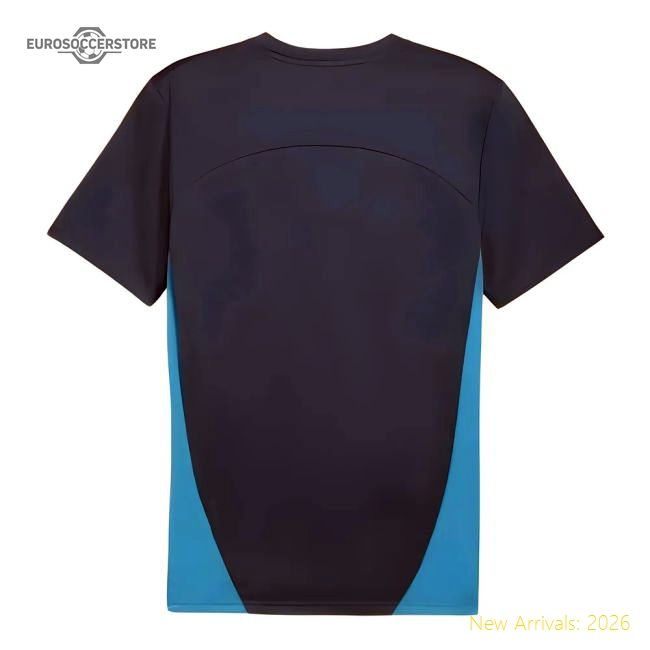 2024-2025 Man City Performance Training Jersey Inky Blue