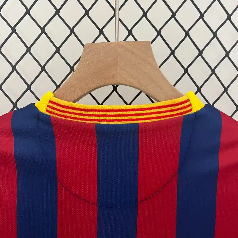2013-2014 Kids Barcelona Jersey retro kit