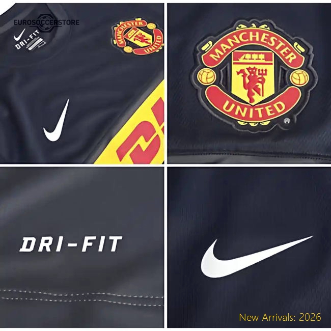 Man Utd Kids Hypoallergenic Jersey Kids-safe Technology Lightweight