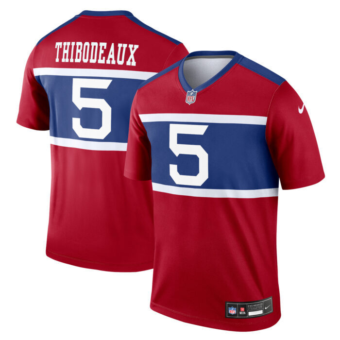 None Men's NY Giants Bold Premium Material Jersey Game Day Wear