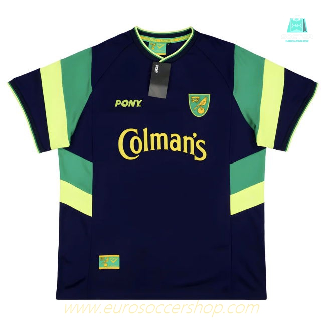 1997-1999 Norwich City Third Pony Retro Shirt