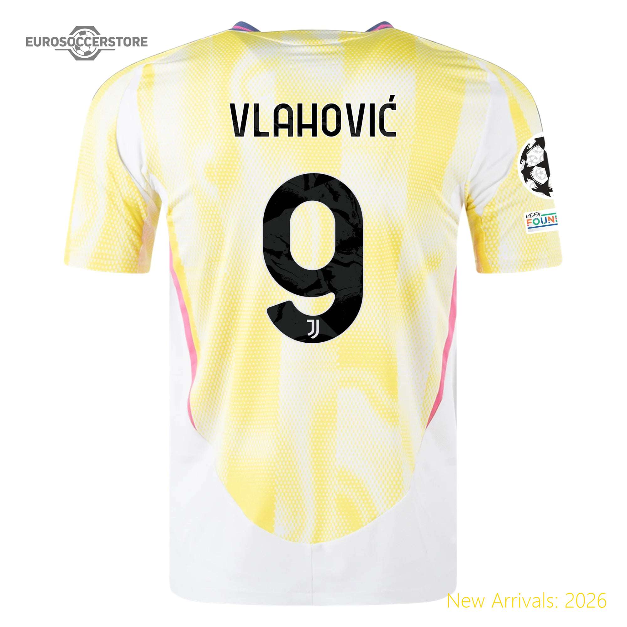 Eye-catching Durable Juv Men Soccer Star Away Jersey 2023