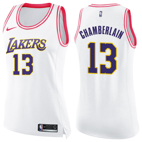 LAL #13 Wilt Chamberlain Top-Grade 2024 Icon NBA Jersey - White