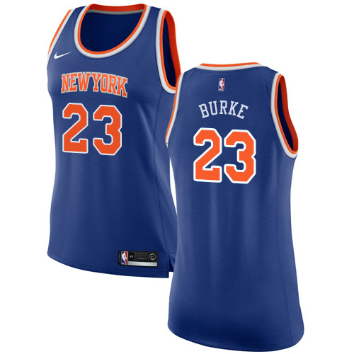 NYK Blue Nike Y. Knicks #23 NBA Jersey Game Day Wear Basketball Jersey