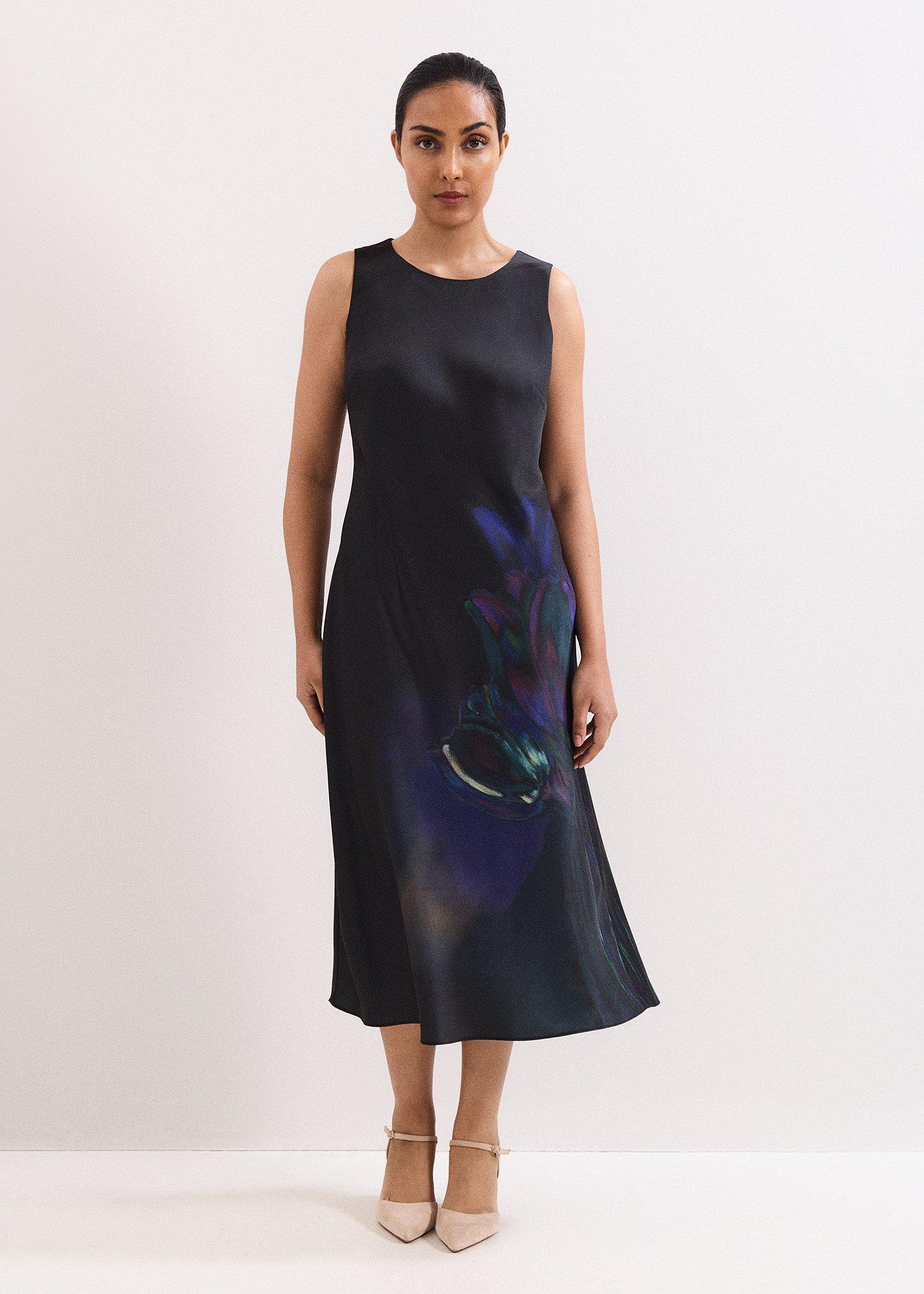Petite Felicity Printed Floral Slip Dress