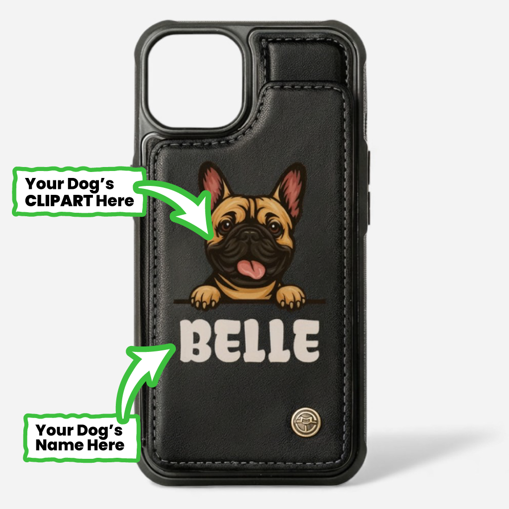 Molly - Personalized Leather Wallet Case for for iPhone & Samsung