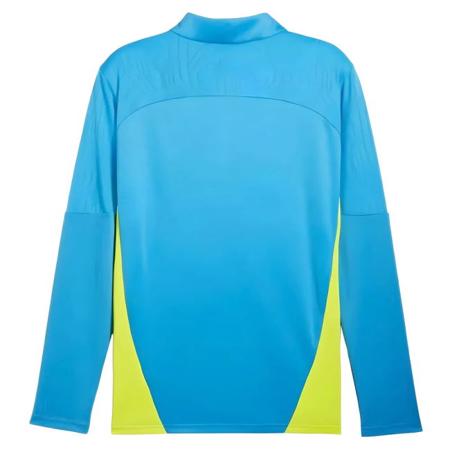 2024-2025 Man City Training 1/4 Zip Top (Magic Blue)