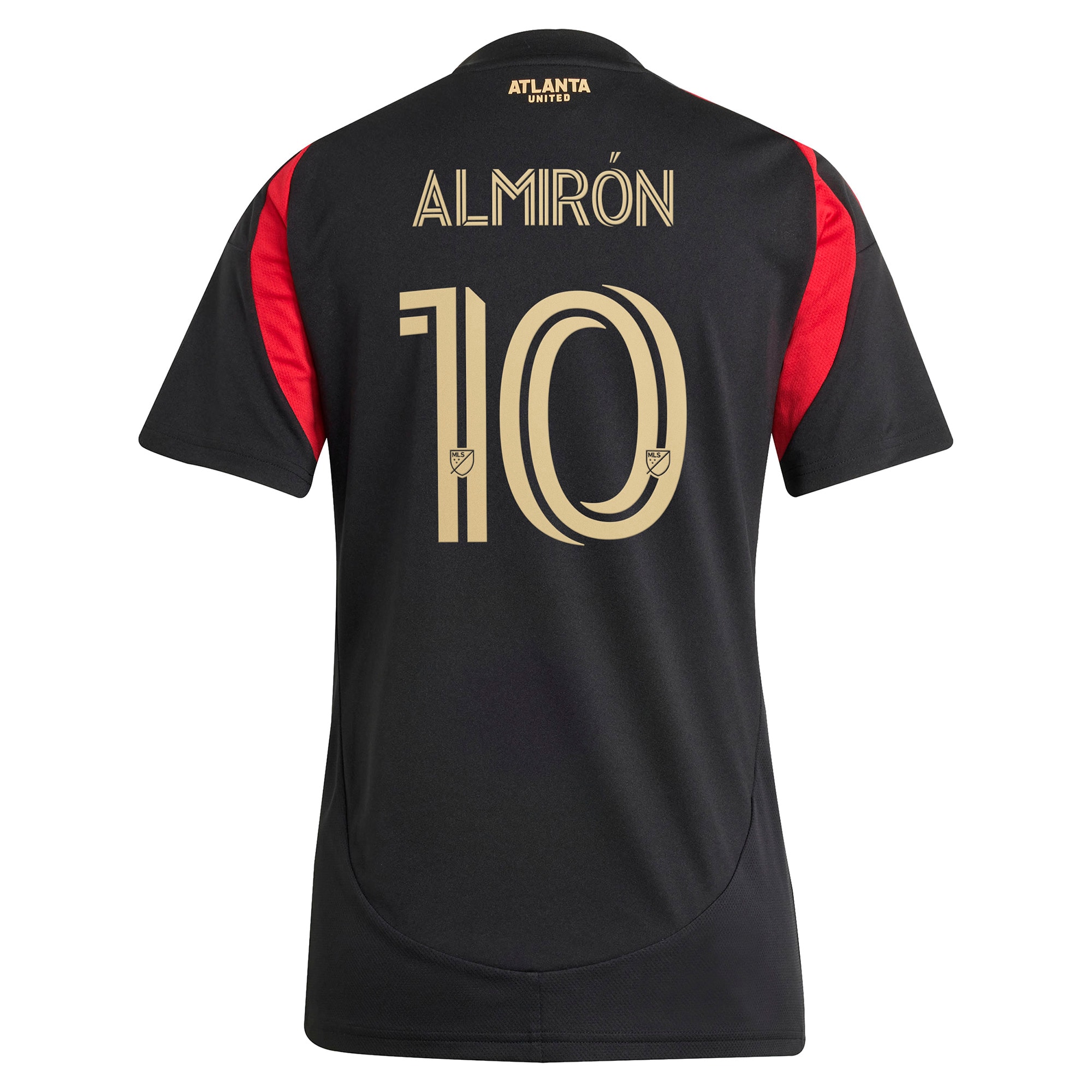 [SJH] Miguel Almiron Atlanta United FC Women's 2025 The Connector Replica Player Jersey - Black