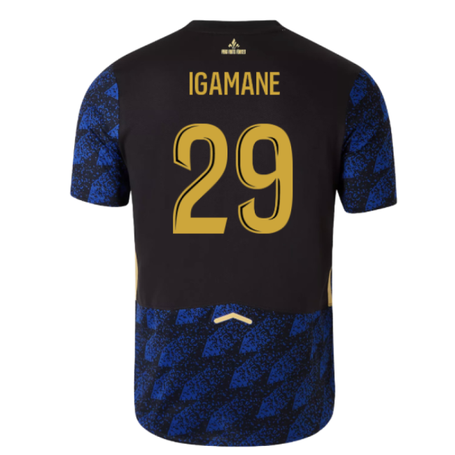 Match-Day Professional-Grade 2025-2026 Lille Third Shirt (Igamane 29)