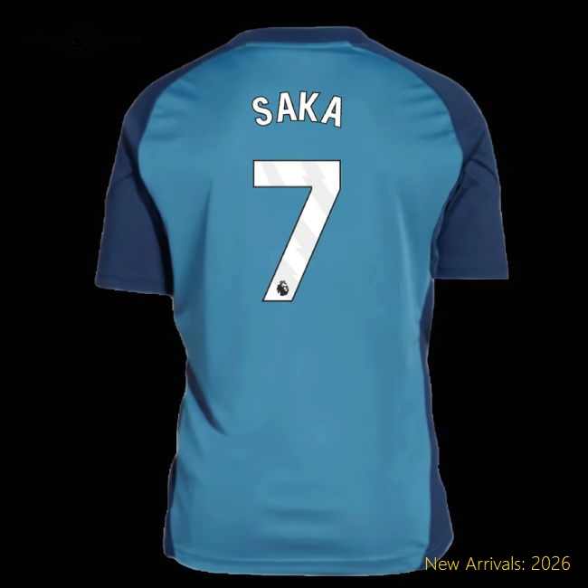 Arsenal Saka Kid-approved Kids Jersey Dri-fit Flexible Lightweight