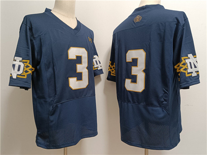 premium Men's ND Fighting Irish Joe Montana #3 Game 2024 Football