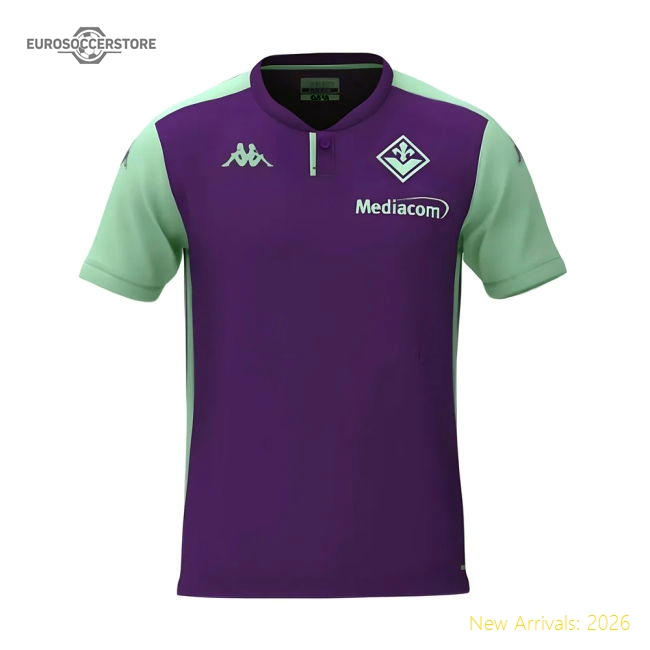 Supporter Fan-Favorite 2024-2025 Fiorentina Polo Shirt (Purple)