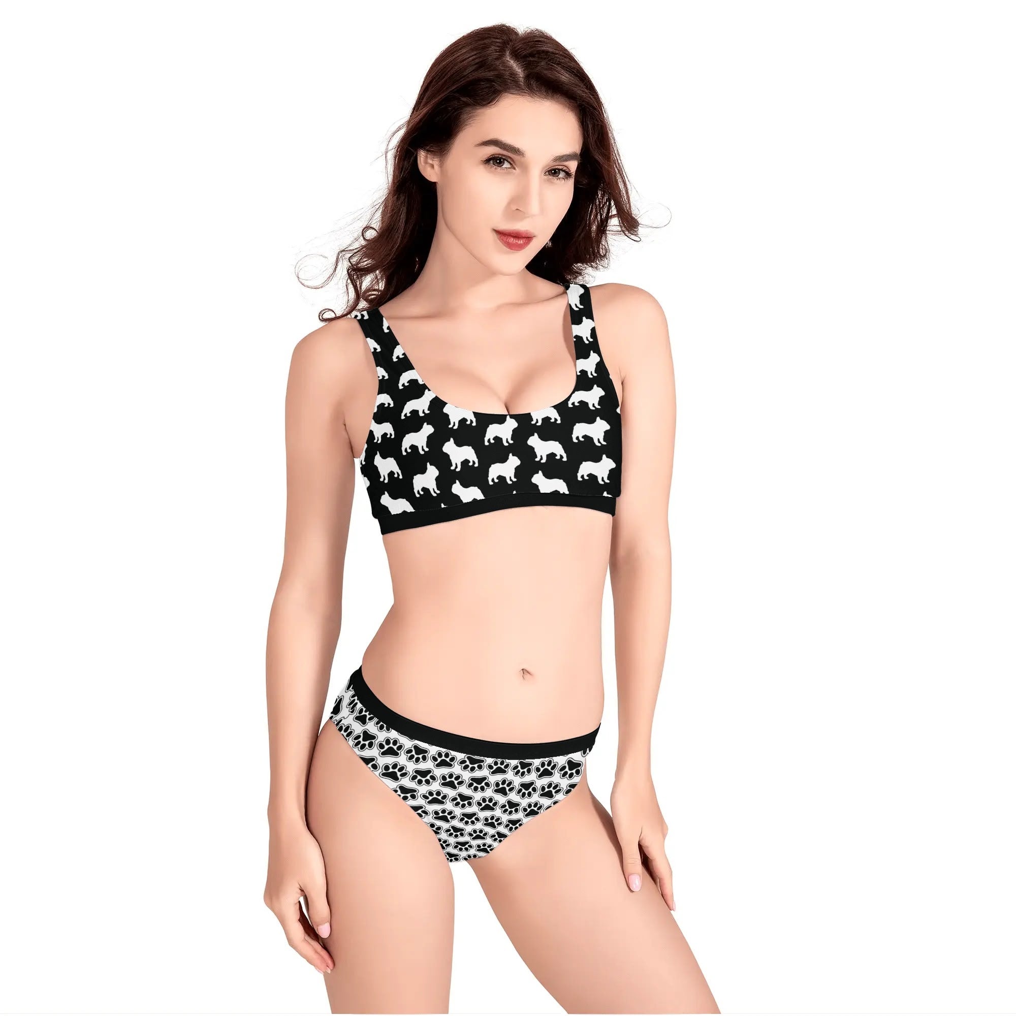 French Bulldog Lover Thor Womens Sport Bikinis Swimsuit Perfect Gift Idea
