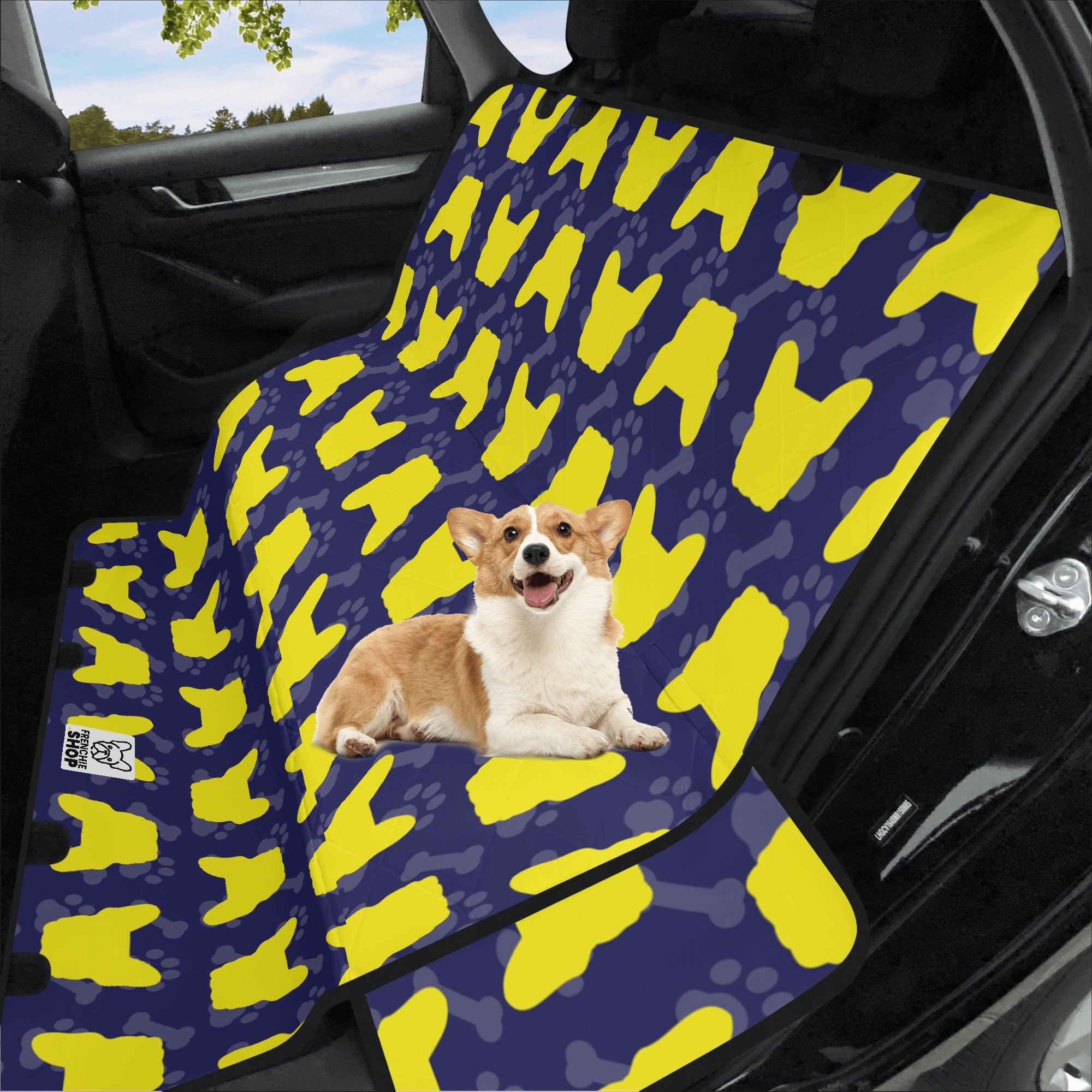 Culture-Inspired Pork - Car Pet Seat Covers For French Bulldog for Ca...