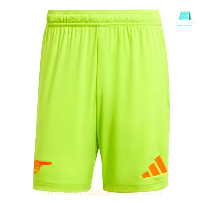 2024-2025 Arsenal Home Goalkeeper Shorts (Yellow)
