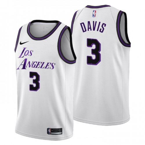 Lakers White Anthony Davis #3 Nike Jersey - Value-Priced Game Day Wear