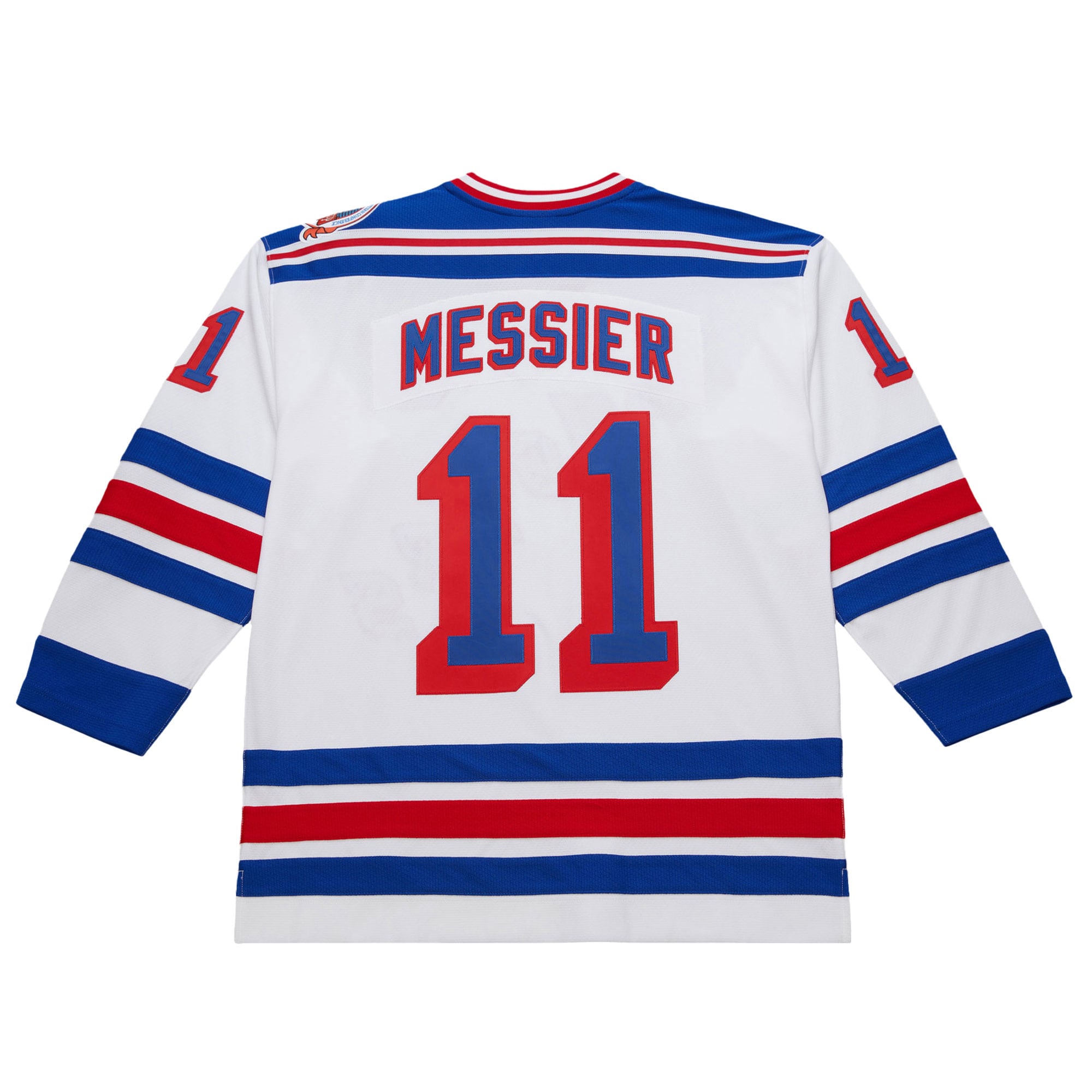 [LK] Mark Messier New York Rangers 1993-94 Power Play Jersey - White