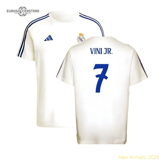 Real Madrid Performance Home Jersey Athletic Fit Lightweight