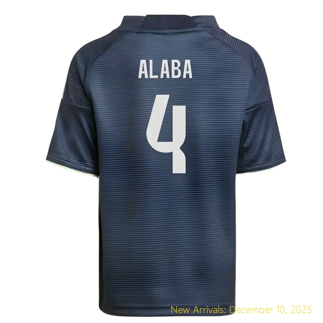 2025-2026 Real Madrid RM Authentic Away Mini Kit (Alaba 4) -