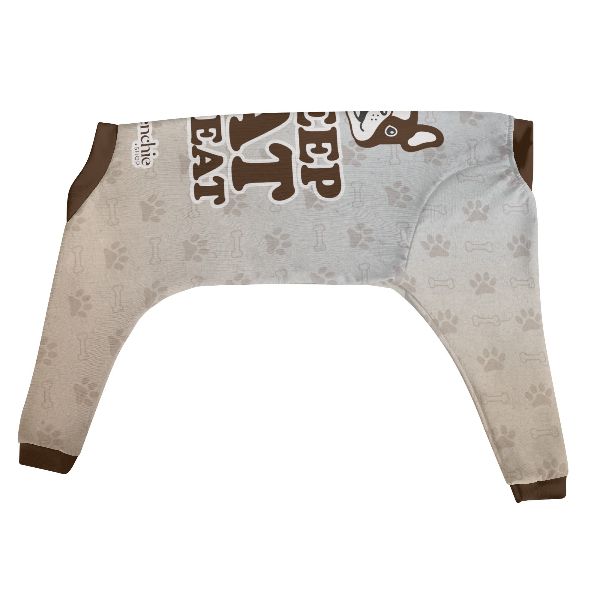 High-Quality Sleep, Eat, Repeat - Frenchie Pajamas – Ultra-soft, Cozy...