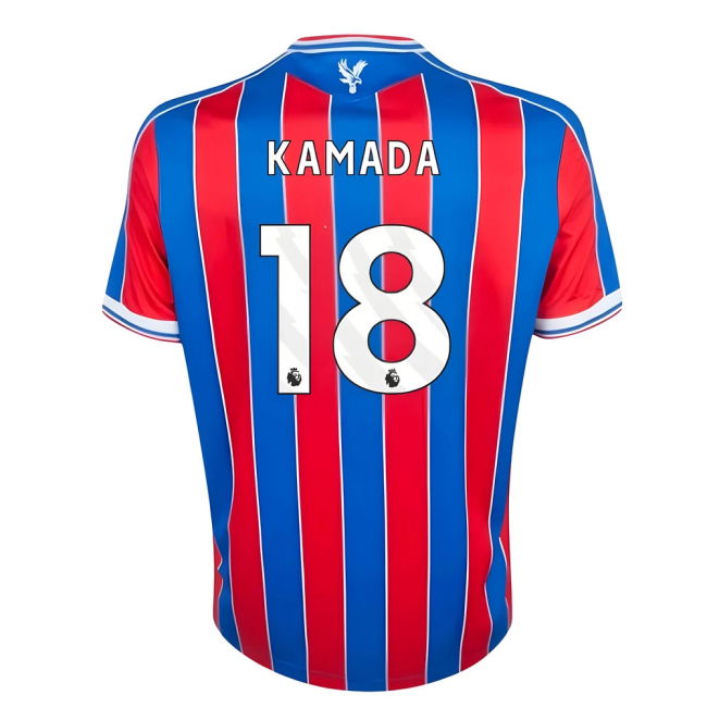 Crystal Palace Crystal Palace Home Shirt Kamada #18 Top Tier Loyal...