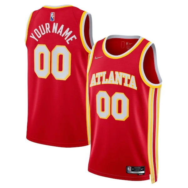 Atlanta Hawks ATL Swingman Jersey - premium trendy - Red sports