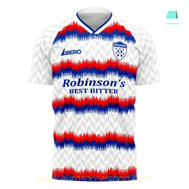 Stockport 2025-2026 Away Concept Football Kit (Libero)